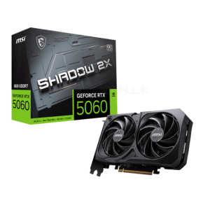 MSI RTX 5060 Shadow 2X OC 8GB GDDR7 Graphics Card 